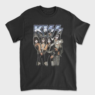 Unisex Men's T-Shirt, Kiss 2