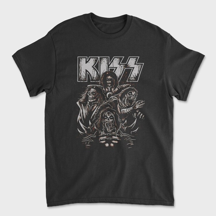 Kiss 5, Unisex Men's T-Shirt