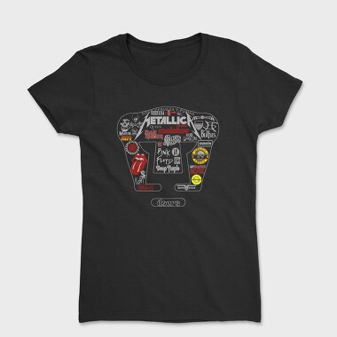 Rock Bands, Women's T-Shirt