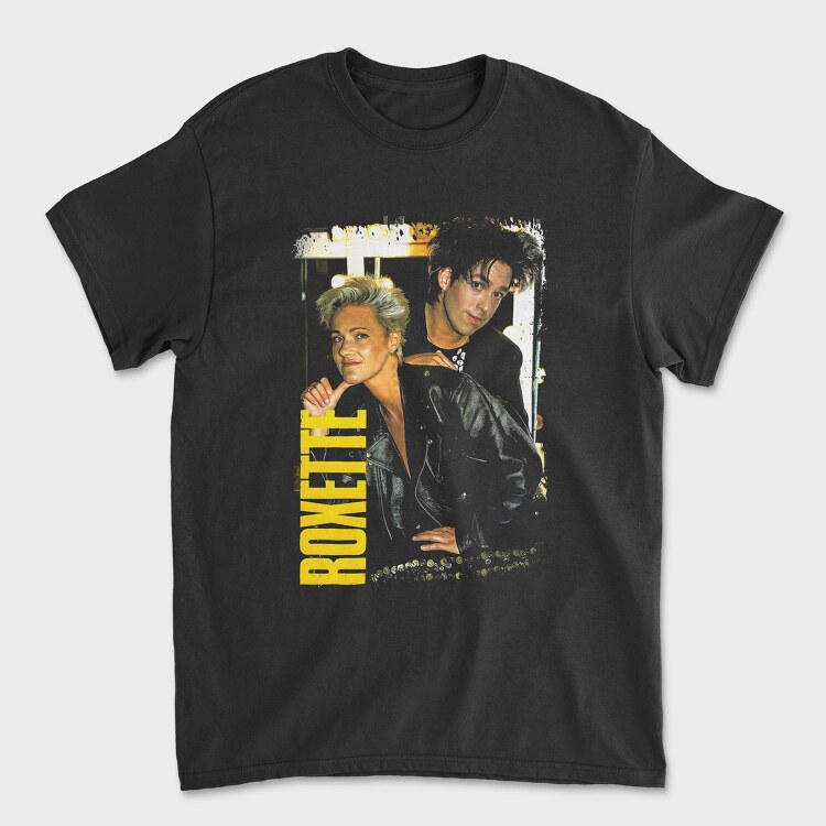Roxette, Унисекс Мъжка Тениска
