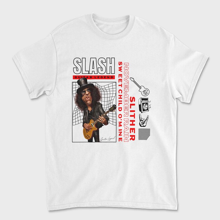 Slash 1, Unisex Men's T-Shirt