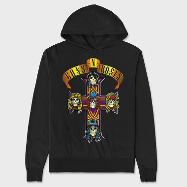 Guns N Roses 5, Unisex Men's Hoodie