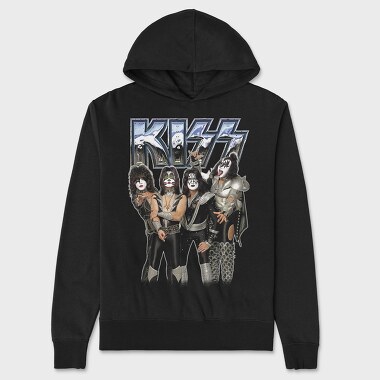 Kiss 2, Unisex Men's Hoodie