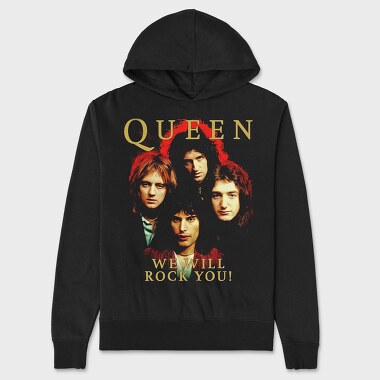 Queen, Unisex Men's Hoodie