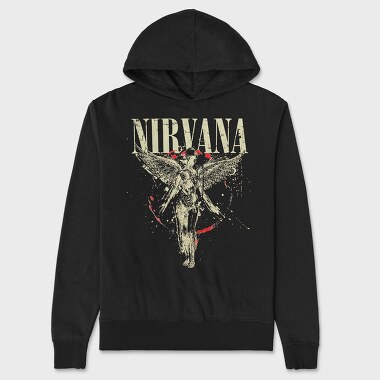 Nirvana 2, Unisex Men's Hoodie
