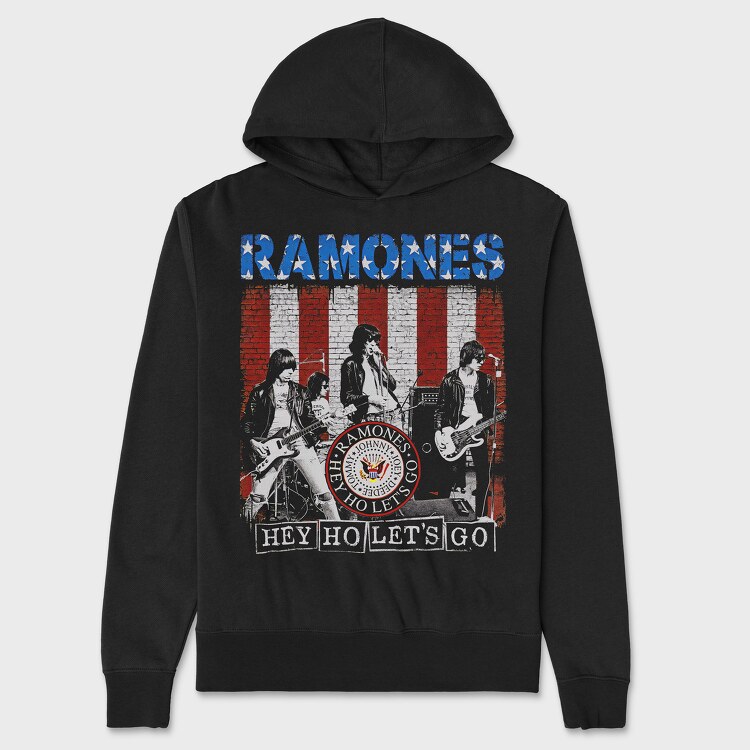 Ramones 2, Unisex Men's Hoodie