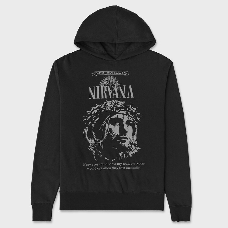 Nirvana, Унисекс Мъжко Суичър