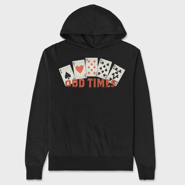 Odd Times, Unisex Men's Hoodie