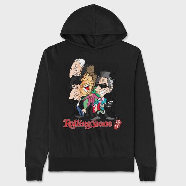 The Rolling Stones 5, Unisex Men's Hoodie
