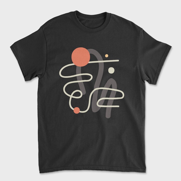 Abstract Shape 2, Унисекс Мъжка Тениска
