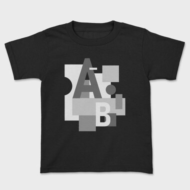Abstract Shape 8, Kids' T-Shirt