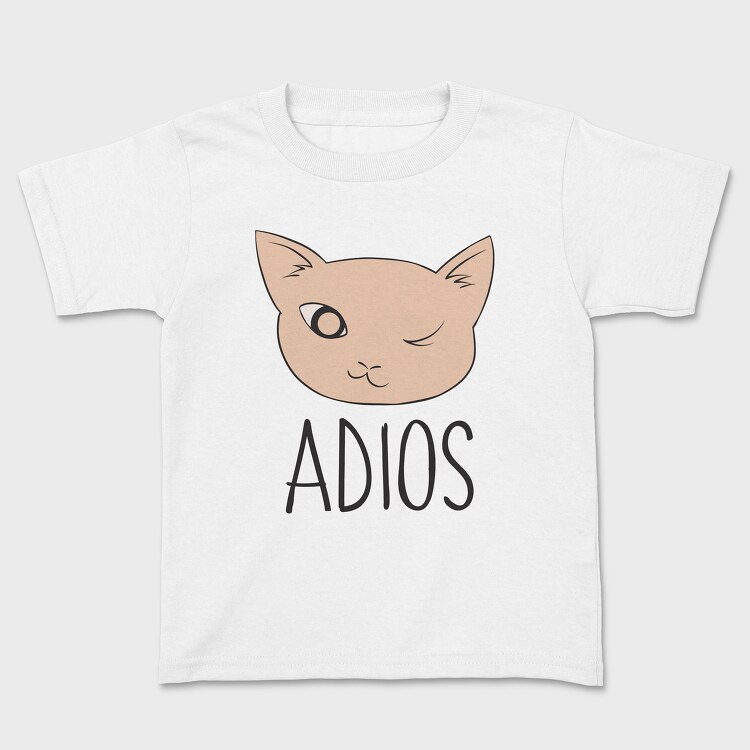 Adios, Kids' T-Shirt
