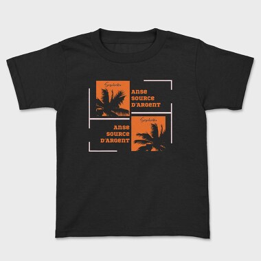 Anse Source, Kids' T-Shirt