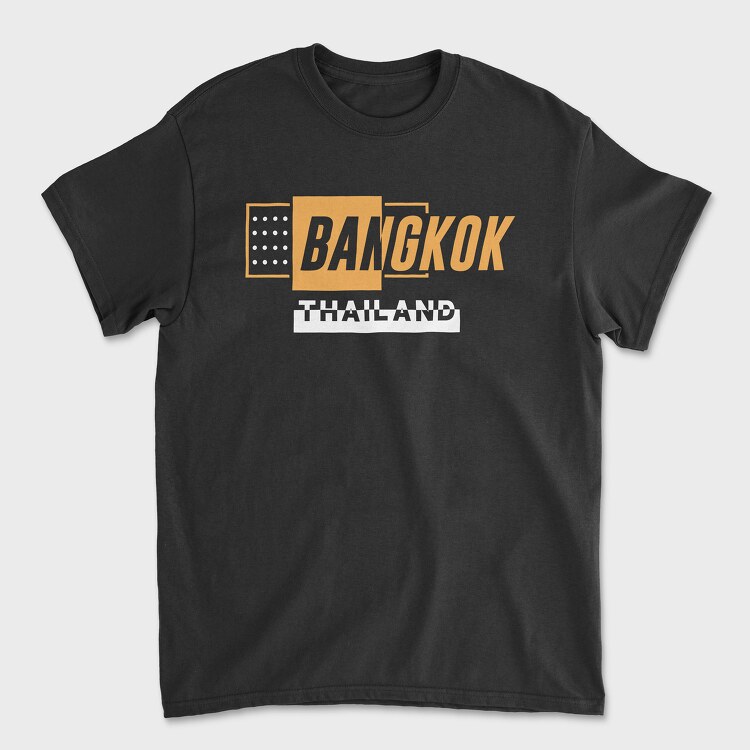 Bangkok, Unisex Men's T-Shirt
