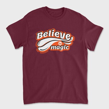 Believe in Magic, Unisex Men's T-Shirt