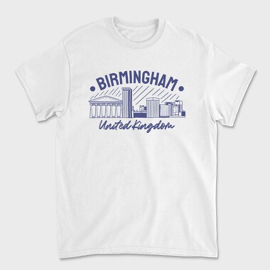 Unisex Men's T-Shirt, Birmingham