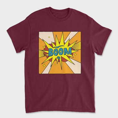 Boom, Unisex Men's T-Shirt