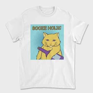Booze Holic, Unisex Men's T-Shirt