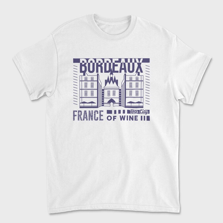 Bordeaux, Unisex Men's T-Shirt