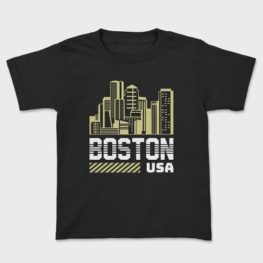 Boston, Kids' T-Shirt