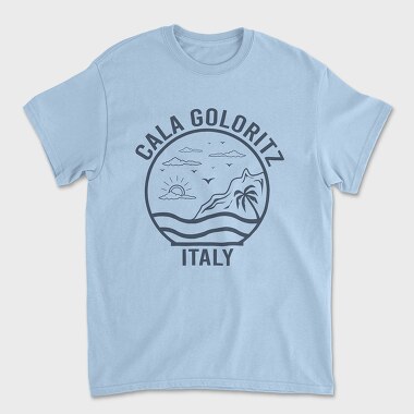 Cala Goloritze, Unisex Men's T-Shirt