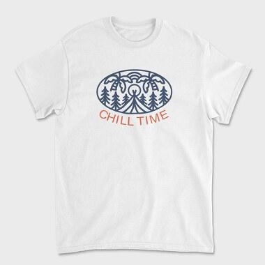 Chill Time, Unisex Men's T-Shirt