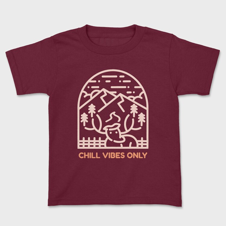 Chill Vibes Only, Kids' T-Shirt