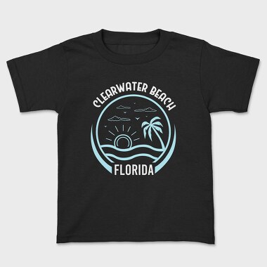 Clearwater Beach, Kids' T-Shirt