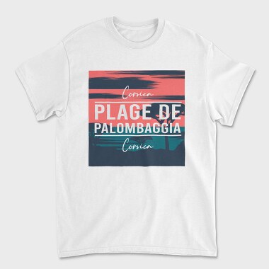 Corsica, Unisex Men's T-Shirt