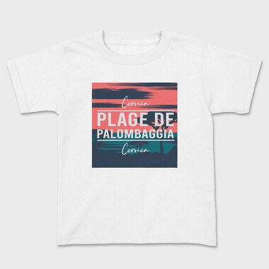 Corsica, Kids' T-Shirt