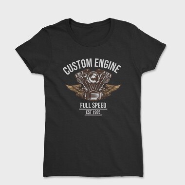 Custom Engine, Women's T-Shirt