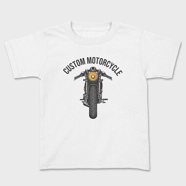 Custom Motorcycle, Kids' T-Shirt