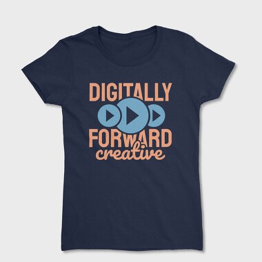 Digitally Forward Creative, Women's T-Shirt