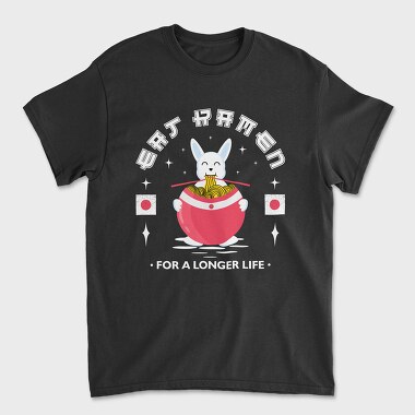 Eat Ramen, Унисекс Мъжка Тениска