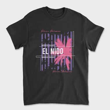 El Nido, Унисекс Мъжка Тениска