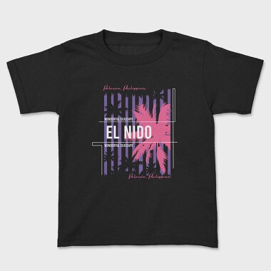 El Nido, Kids' T-Shirt