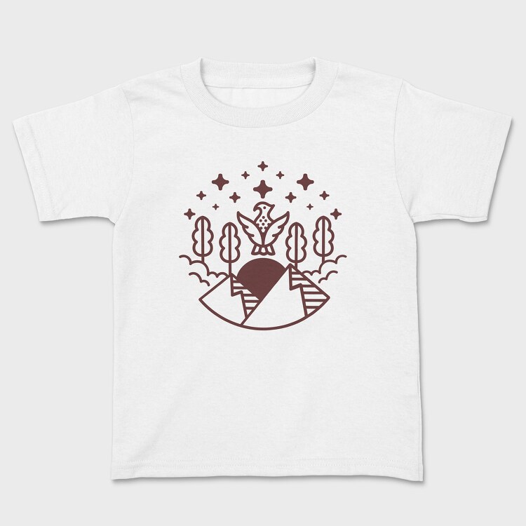 Feel the Wind, Kids' T-Shirt