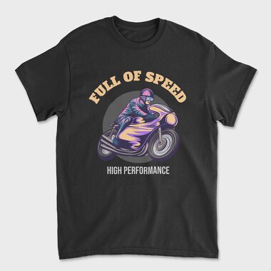 Full of Speed, Unisex Men's T-Shirt