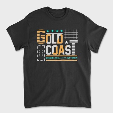 Gold Coast, Unisex Men's T-Shirt