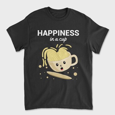 Happiness in a Cup, Унисекс Мъжка Тениска