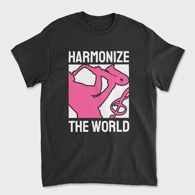 Harmonize the World, Unisex Men's T-Shirt