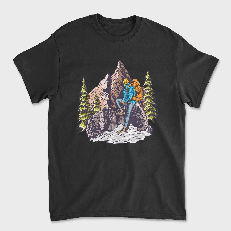 Hike More, Унисекс Мъжка Тениска