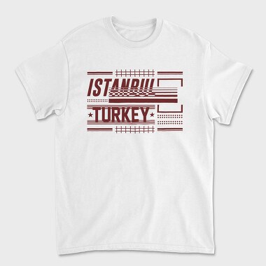 Unisex Men's T-Shirt, Istanbul