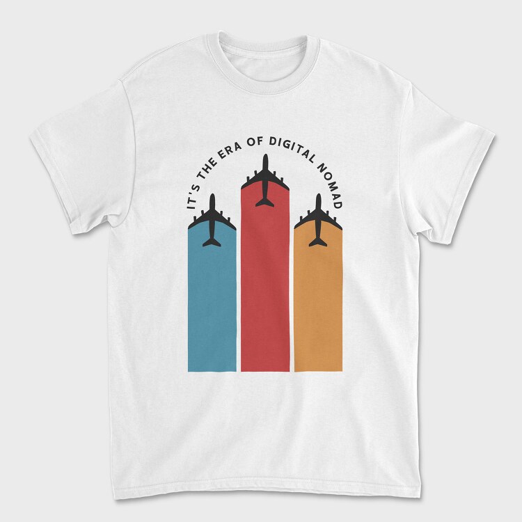 Its the Era of Digital Nomad, Unisex Men's T-Shirt