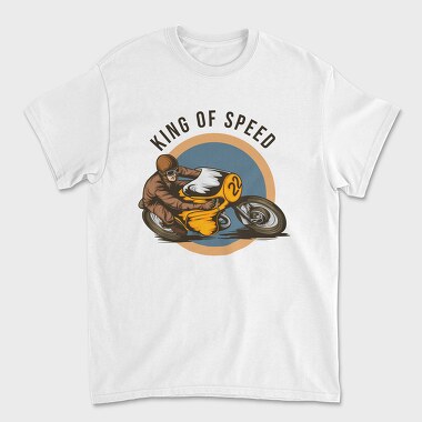 King of Speed, Unisex Men's T-Shirt