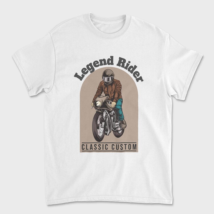 Legend Rider, Unisex Men's T-Shirt