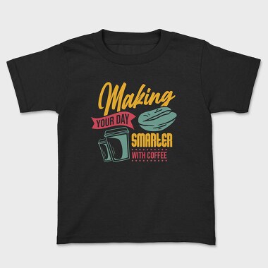Making Your Day Smarter, Kids' T-Shirt