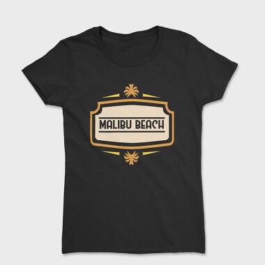 Malibu Beach, Women's T-Shirt