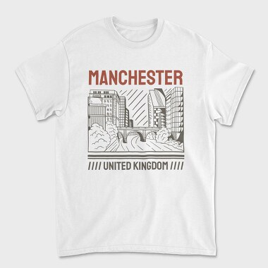 Manchester, Unisex Men's T-Shirt