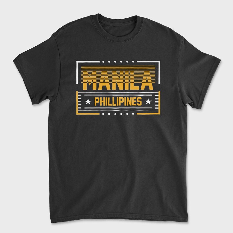 Manila, Унисекс Мъжка Тениска